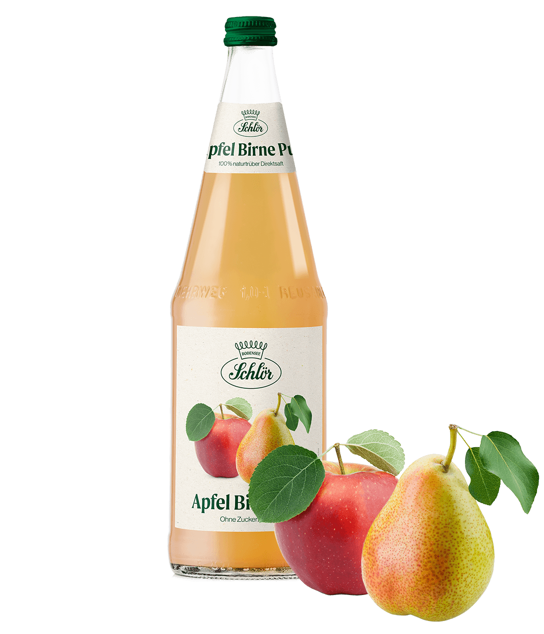 Apfel-Birnensaft naturtrüb - Schlör
