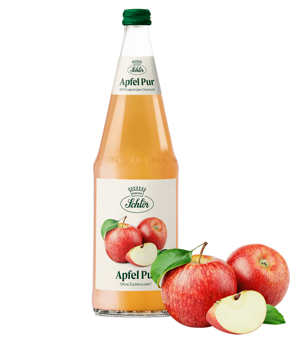 Apfelsaft naturtrüb - Schlör